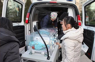 石门县妇婴监护型护送